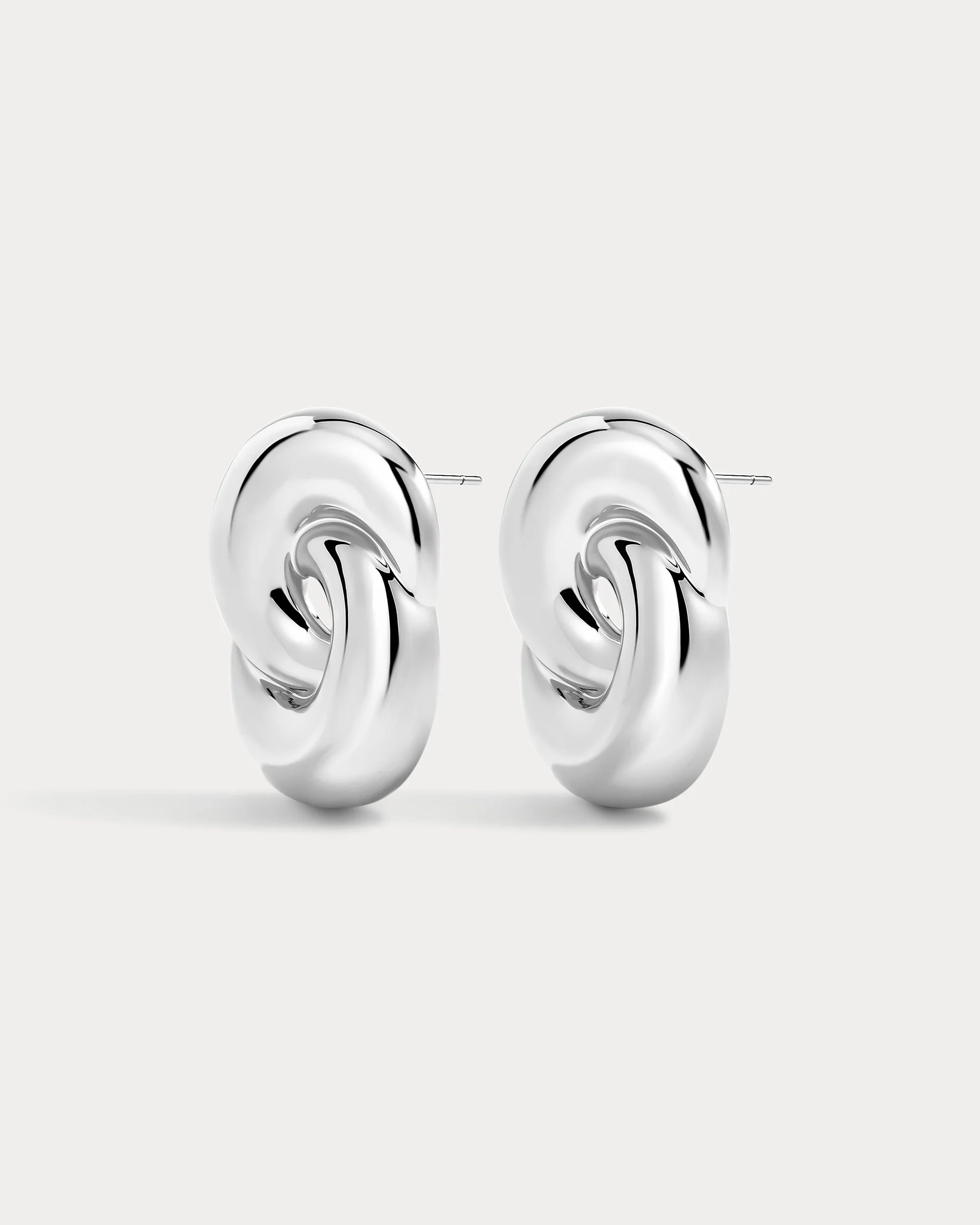 Solstice Knot Stud Earrings