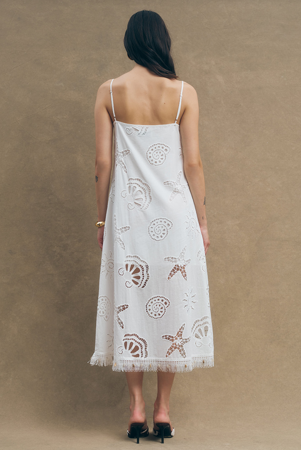 Maude Club Ciel White Dress | Maxi Dress | Coco Kimono