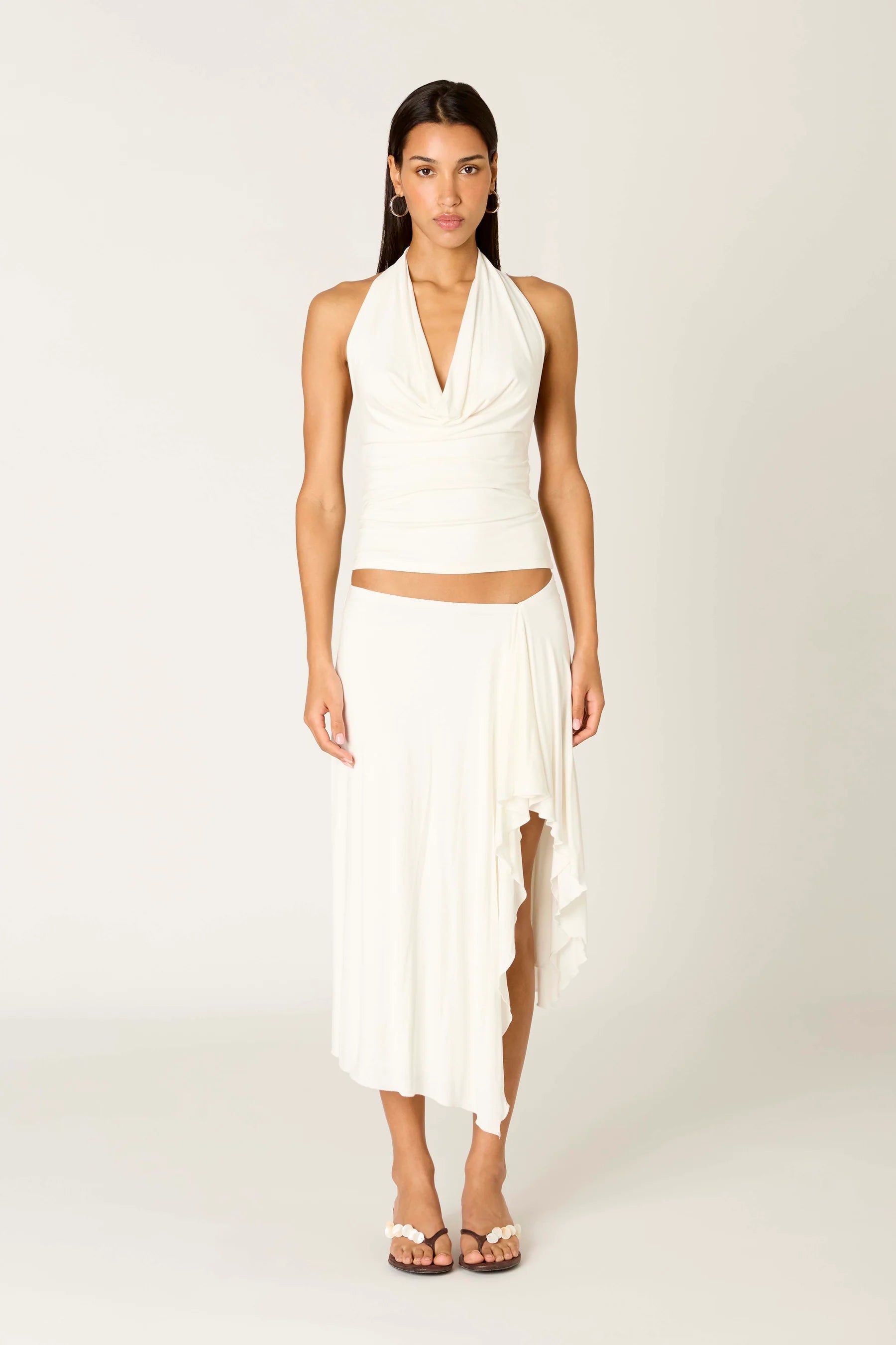 NIA Mar White Skirt