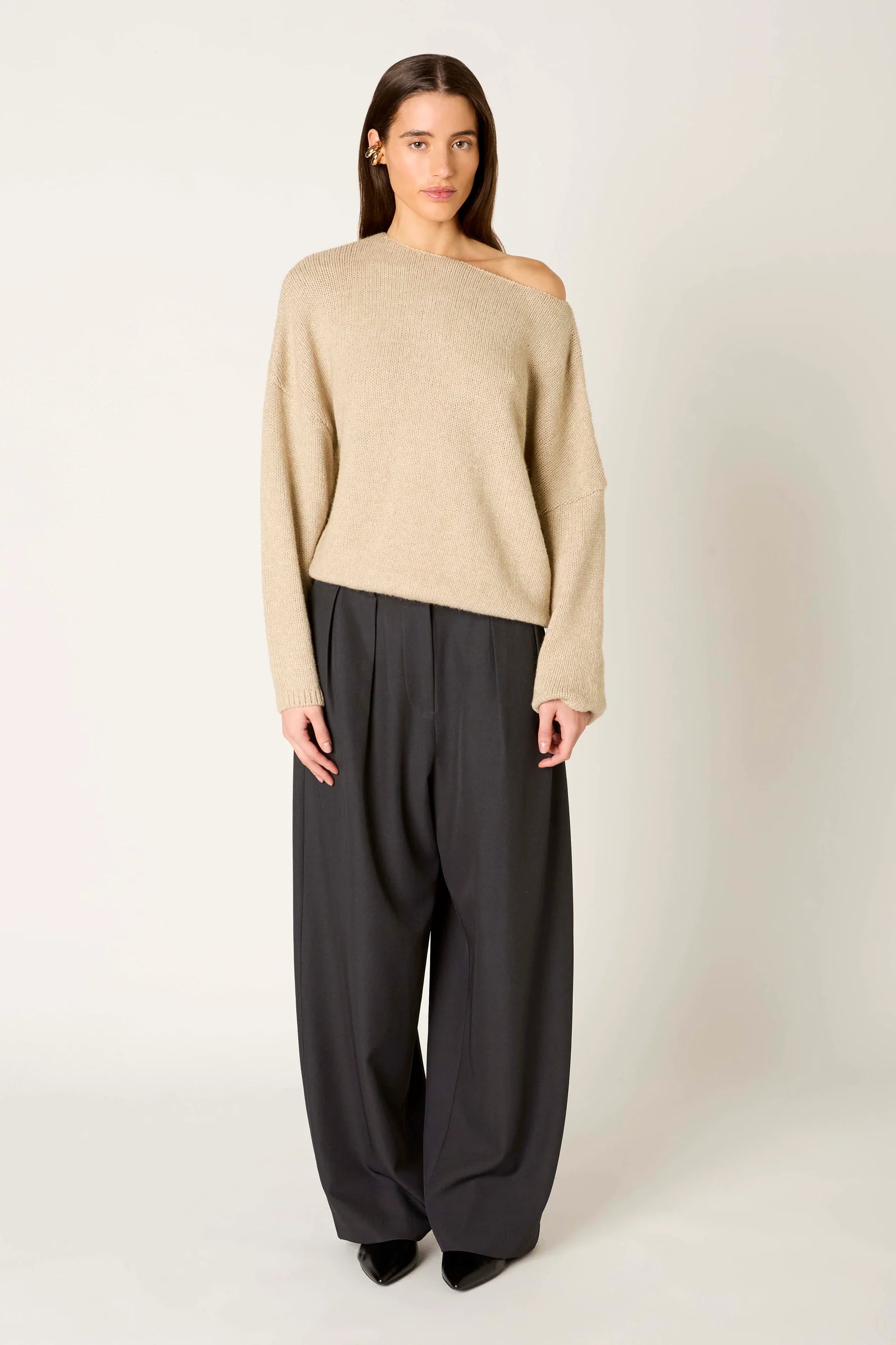 NIA Nightmoor Oatmeal Sweater