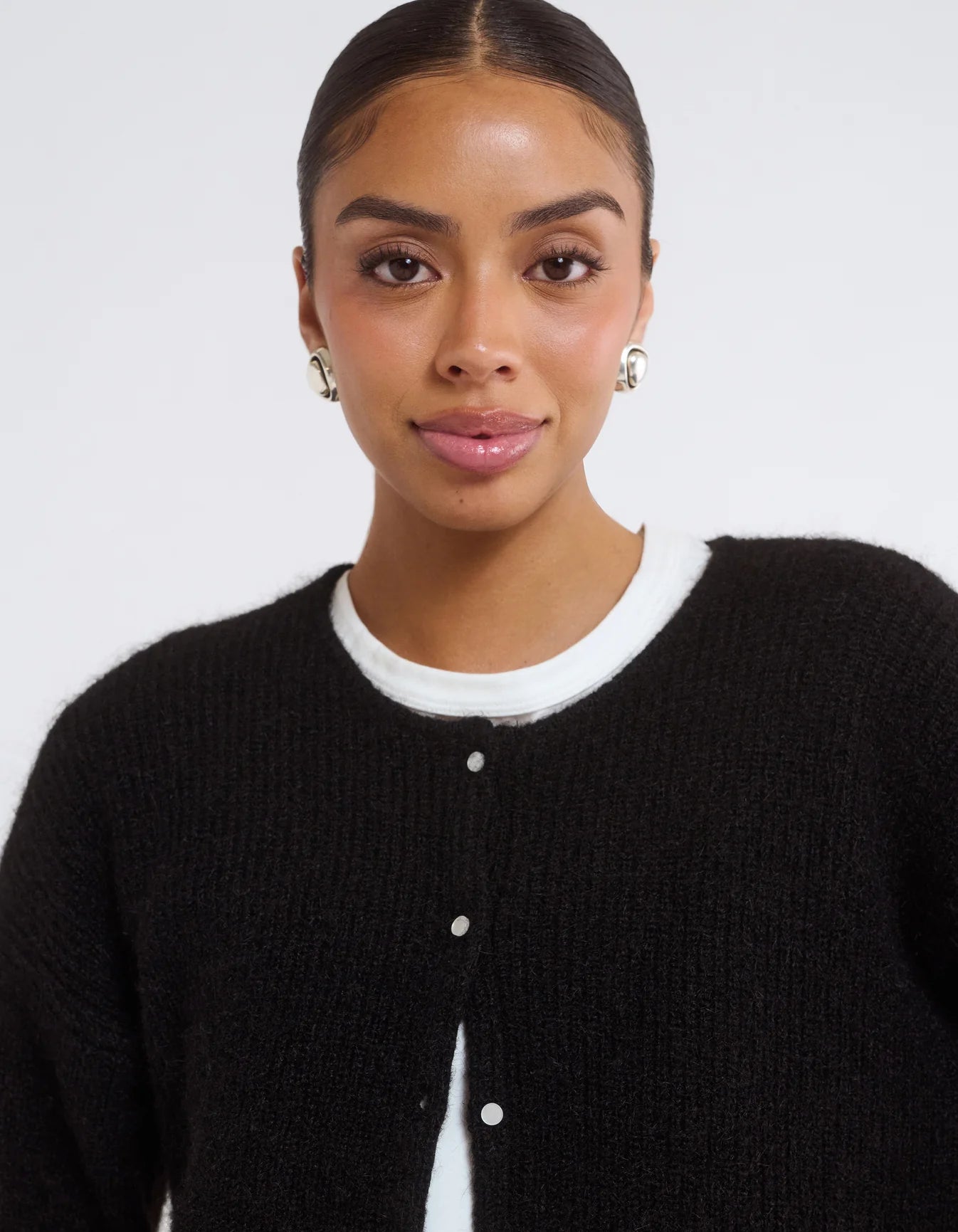 Newport Cardigan Black