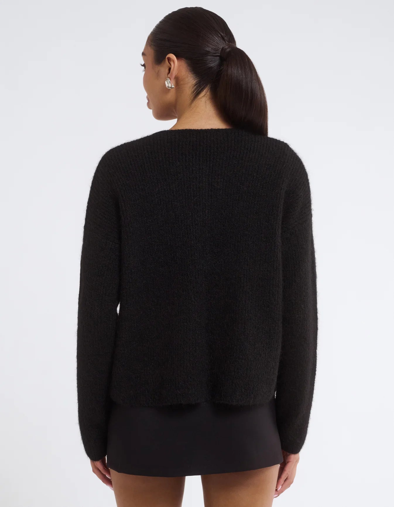 Newport Cardigan Black