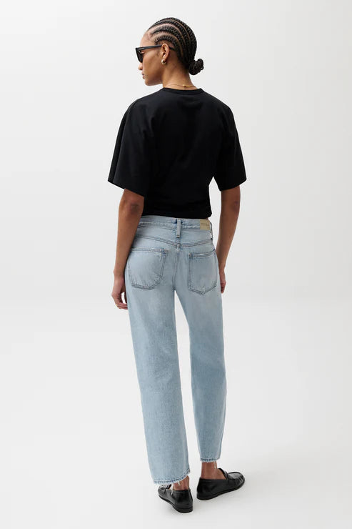 Lexi Mid Rise Bowed Straight Jeans Dolce Vita Vintage
