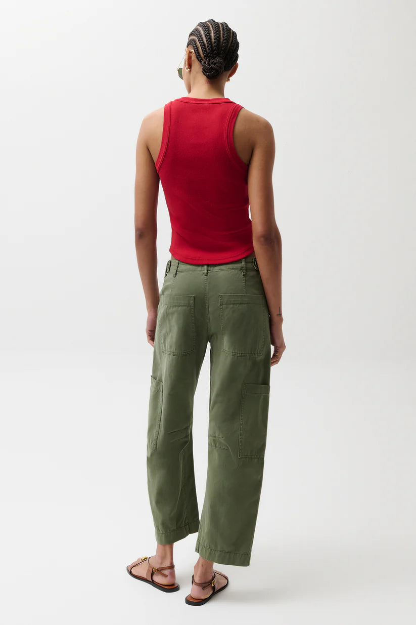 Pistola Sabrina Meadow Curved Utility Pants