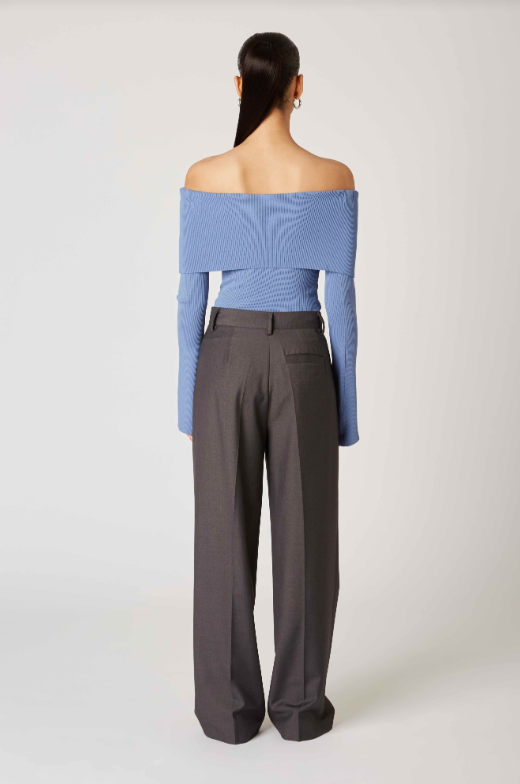Final Salepalmer Sweater | Slate Blue