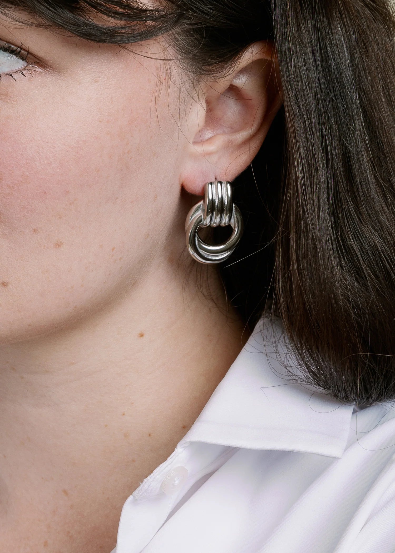 Pamela Silver Earrings