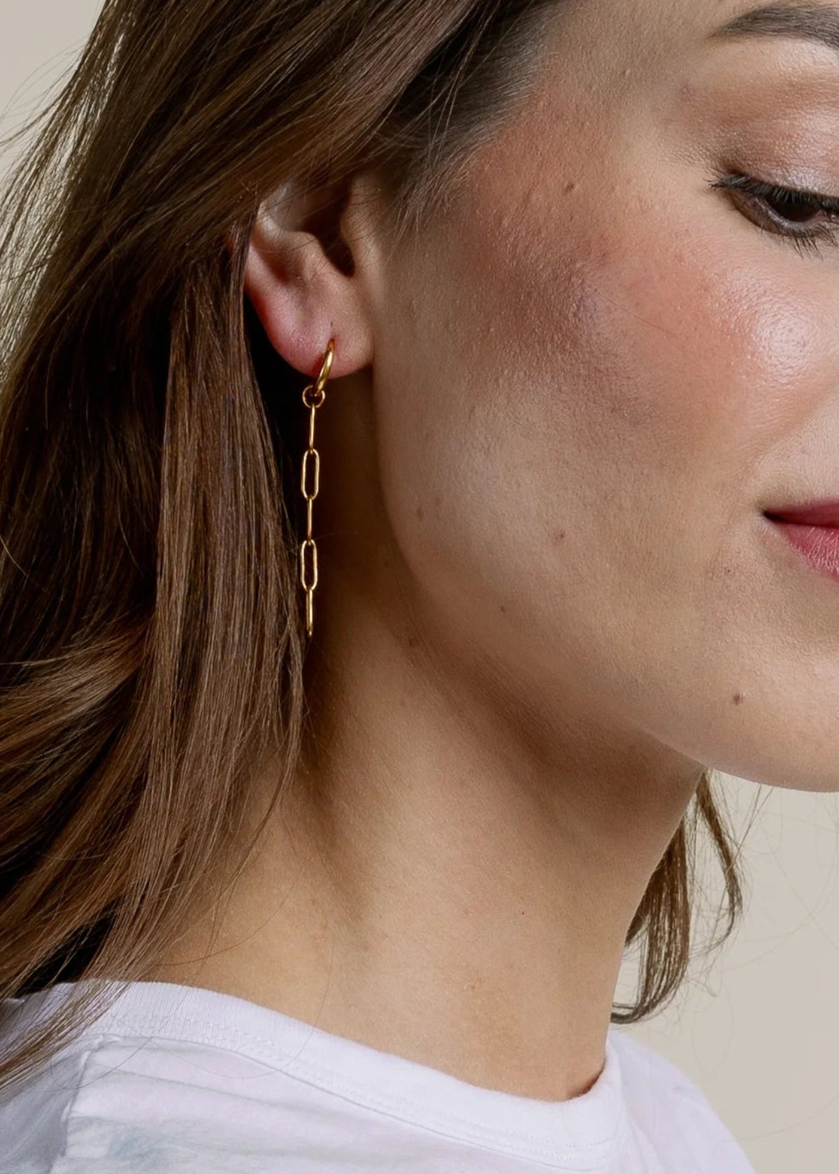 Raven Gold Earrings