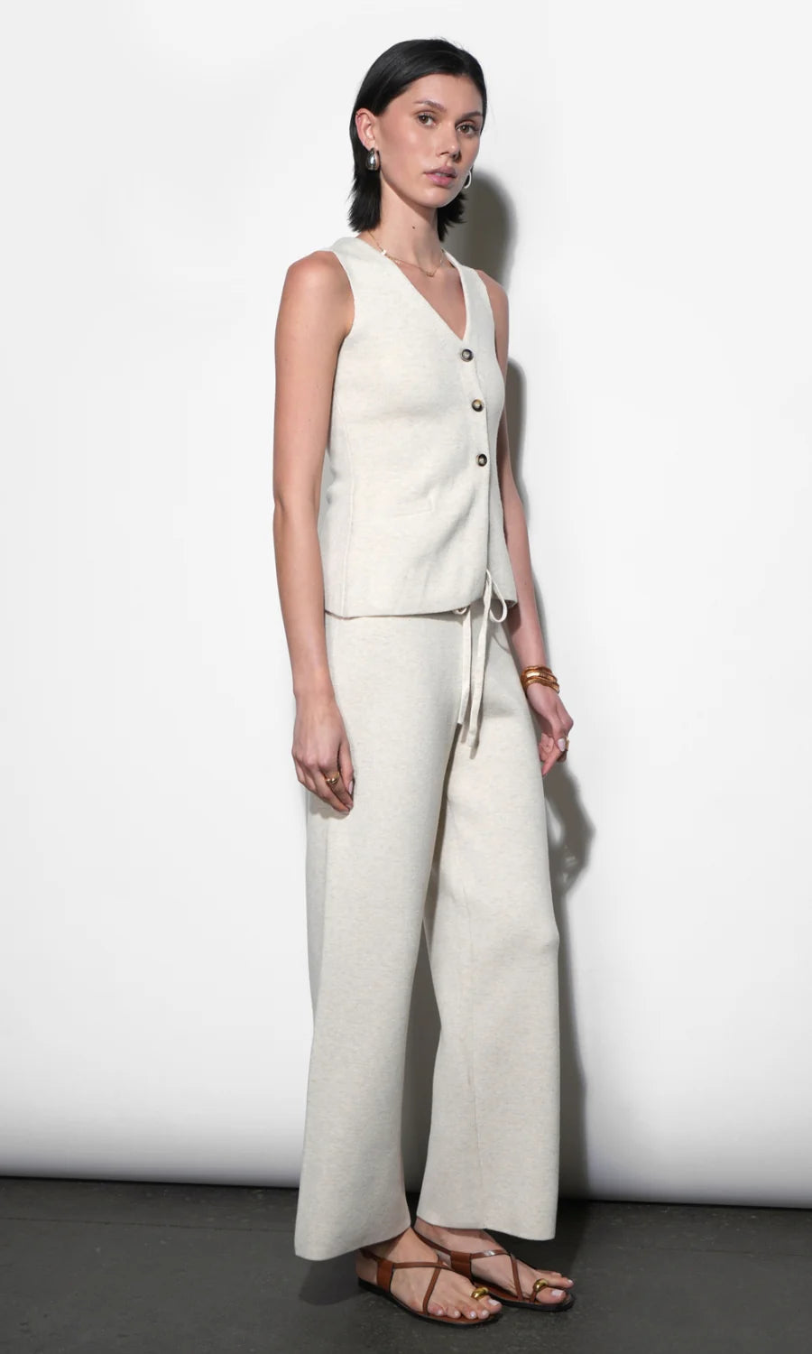 Greylin Raven Knit Pull-On Pants