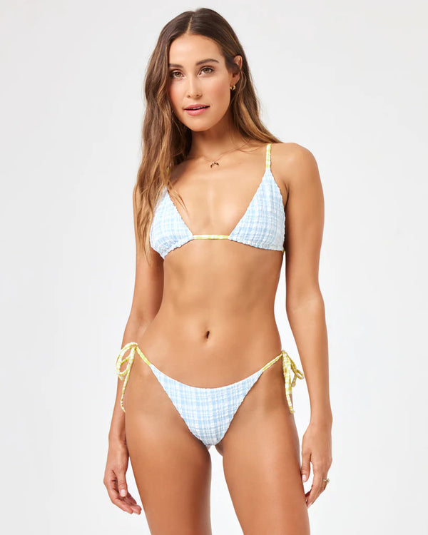 L*Space | Lennox Bikini Bottom | Powder Blue