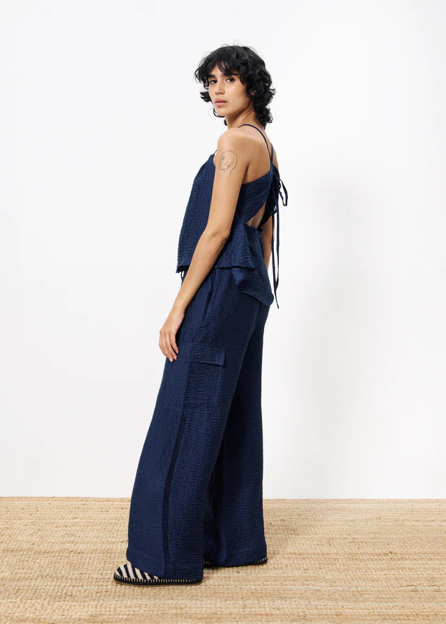 Loreen Trousers | Bleu Marine