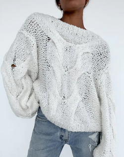 Rumored | Nonna Sweater | Ivory