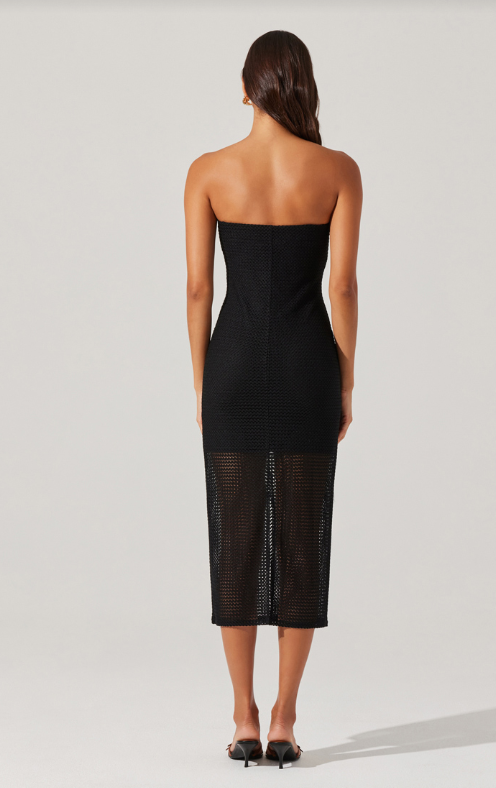 ASTR The Label Kasandra Black Dress