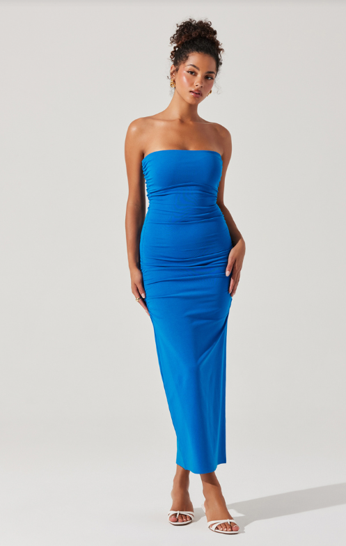 ASTR The Label | Alize Dress | Blue