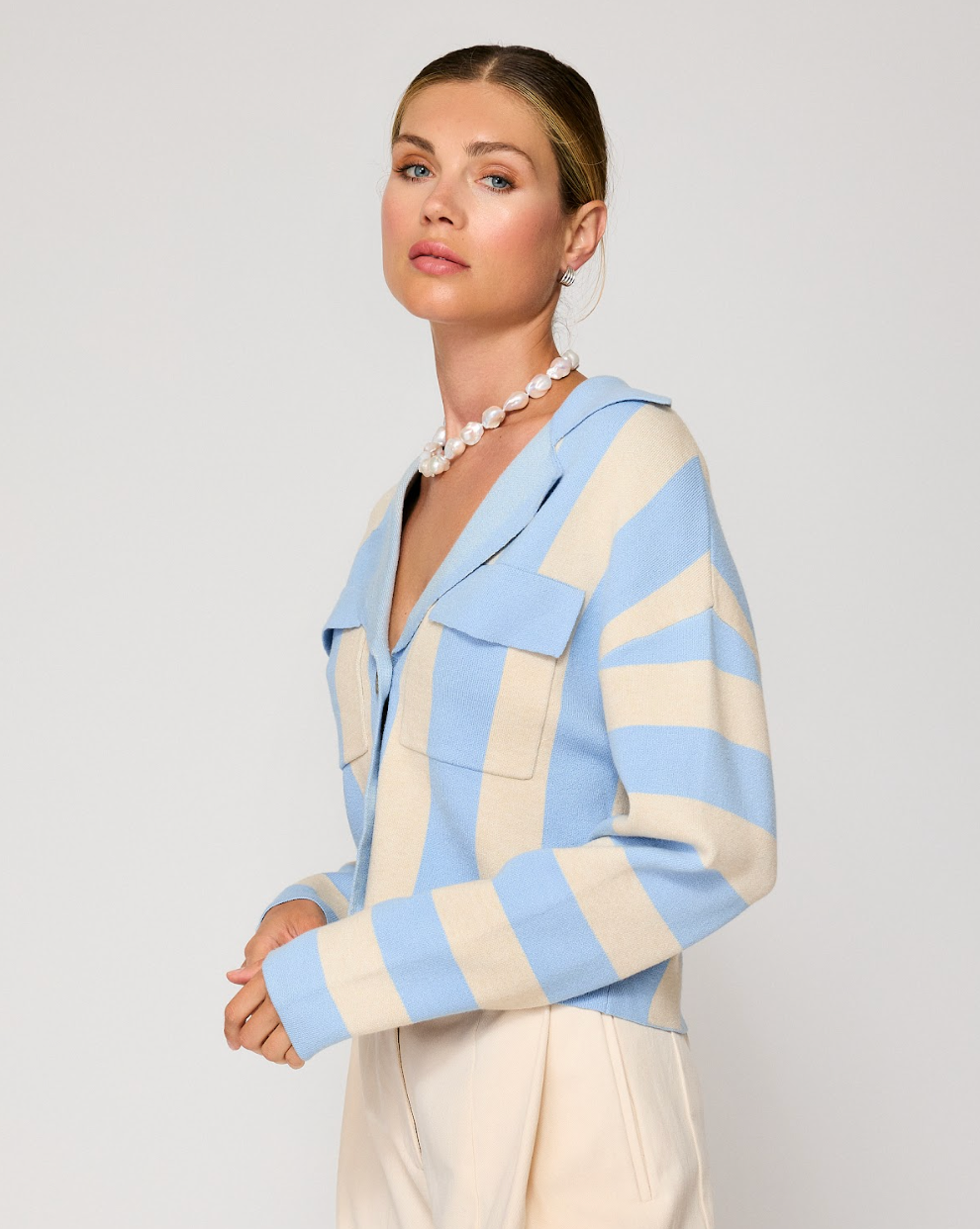 Bradley Striped Cardigan