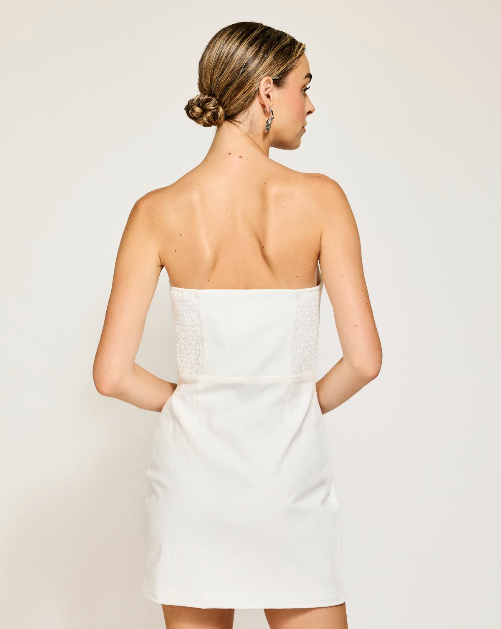 Fable Mini Dress | White