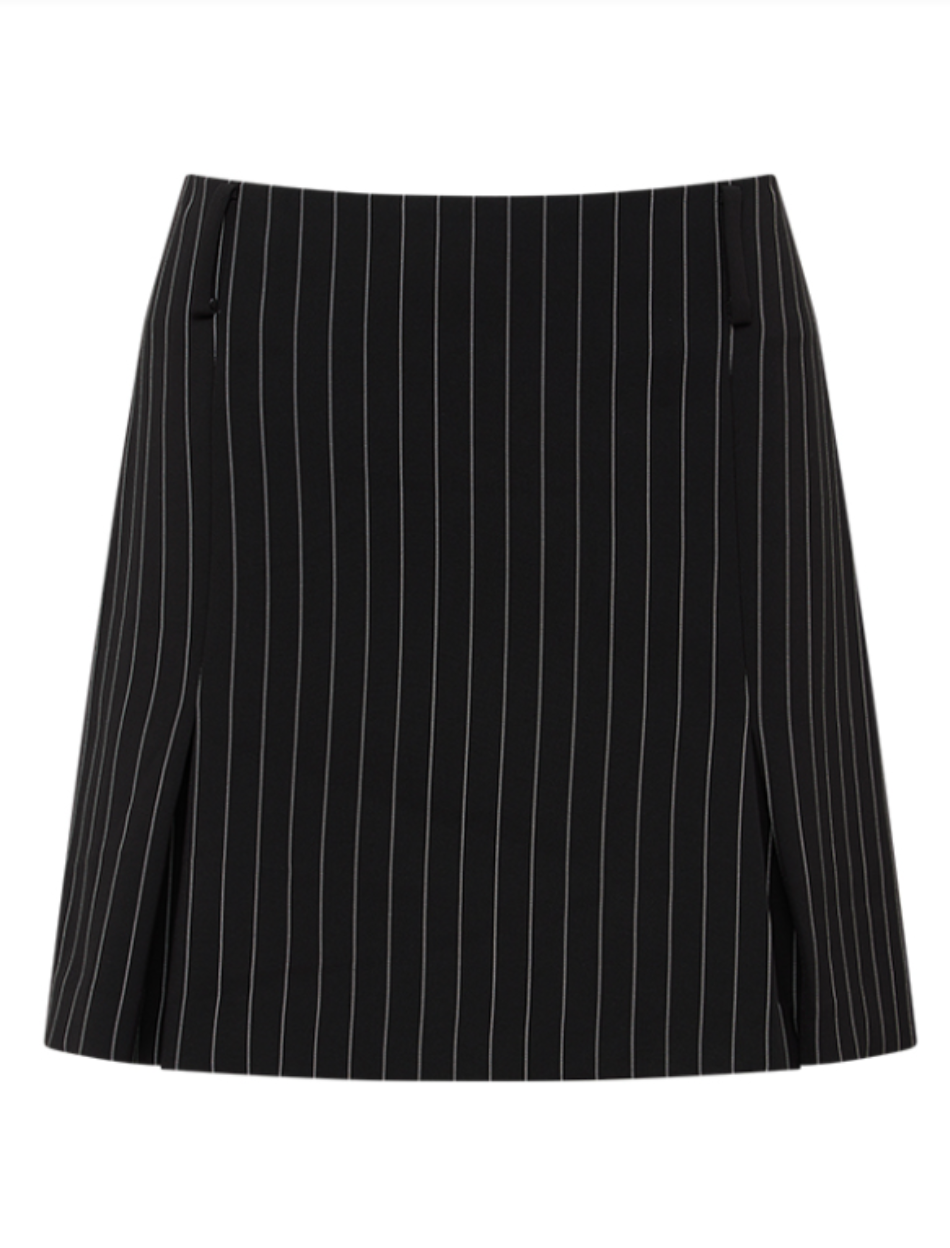 Nude Lucy | Maeve Pinstripe Mini Skirt