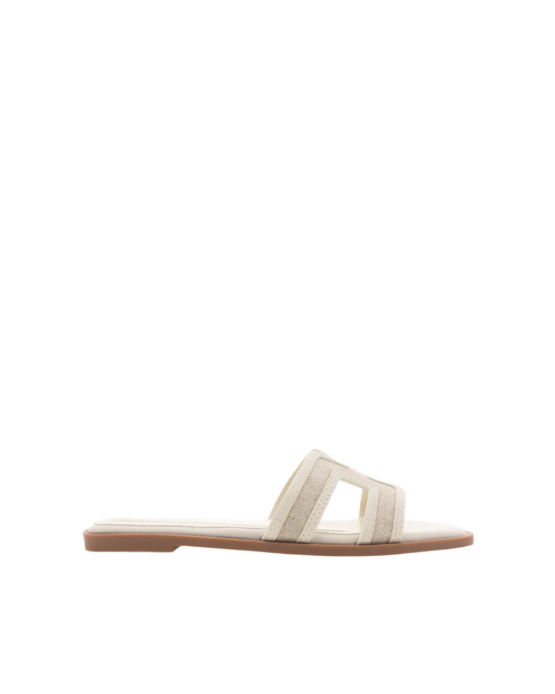 BILLINI | Gordy Slides | Cream Linen