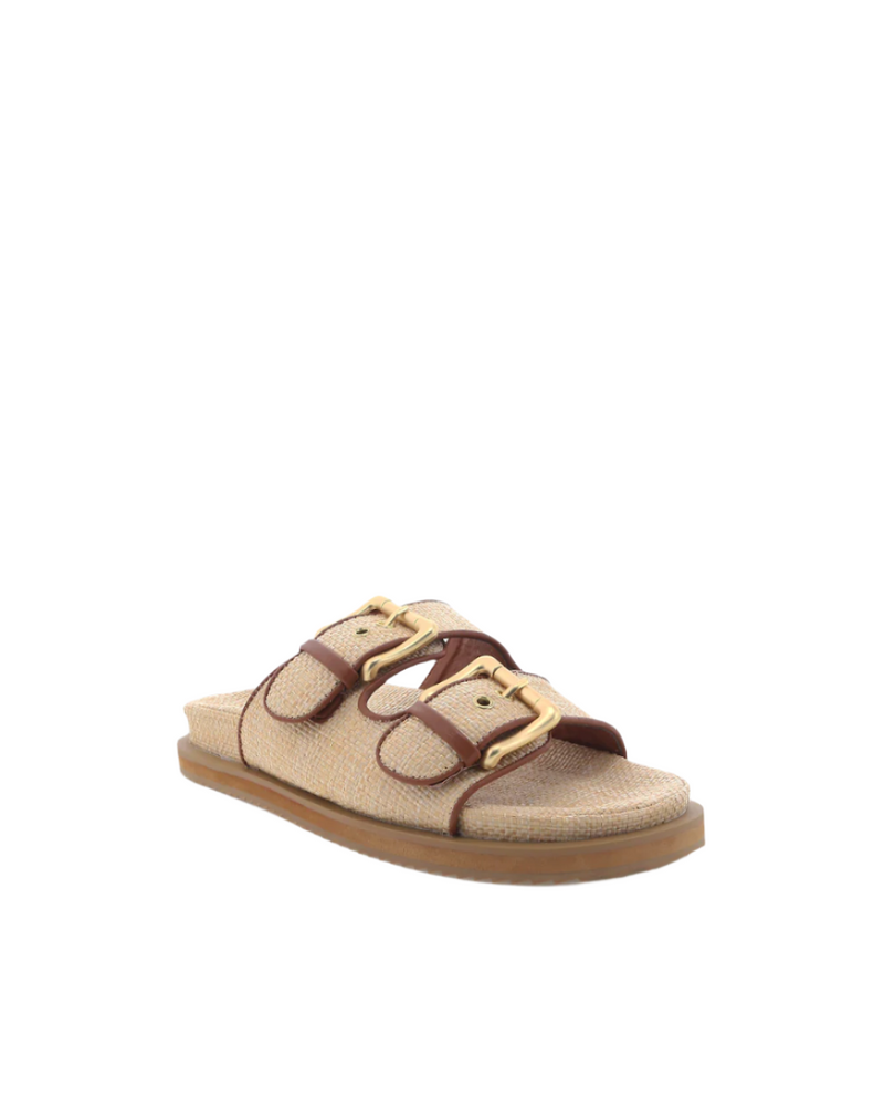 BILLINI | The Tenzin Slides | Natural Raffia