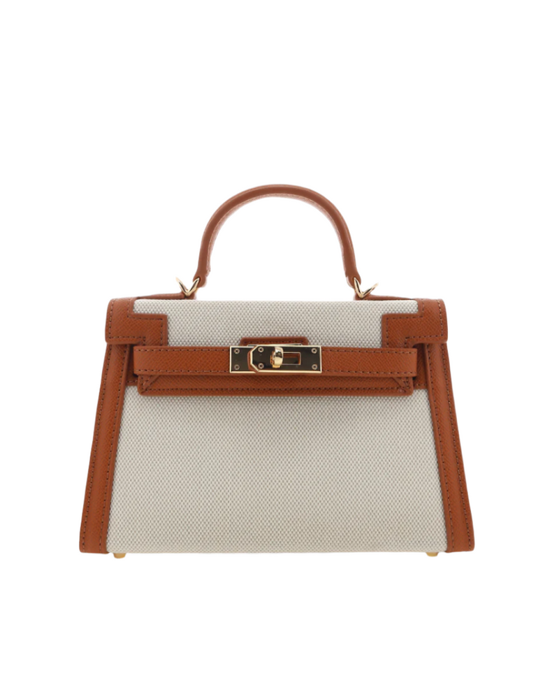 BILLINI | Hariette Bag | Linen & Tan