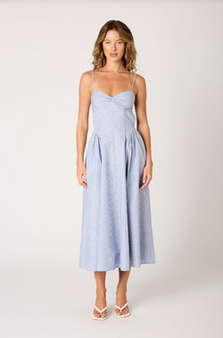 NIA | Destane Dress | Slate Blue