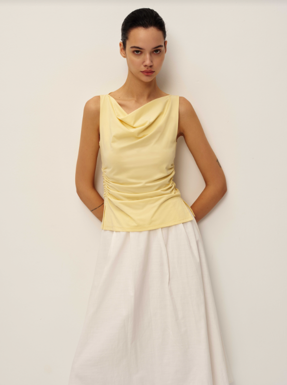 Elodie | Myra Top | Yellow