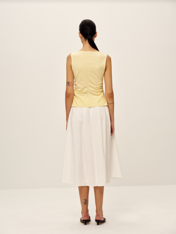 Elodie | Myra Top | Yellow
