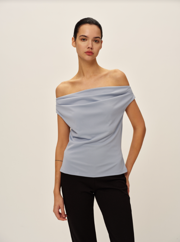 Elodie | Archie Top | Blue