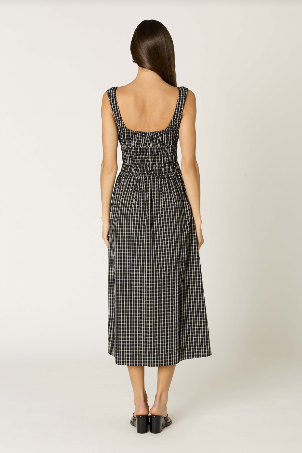 Salt Midi Dress Black
