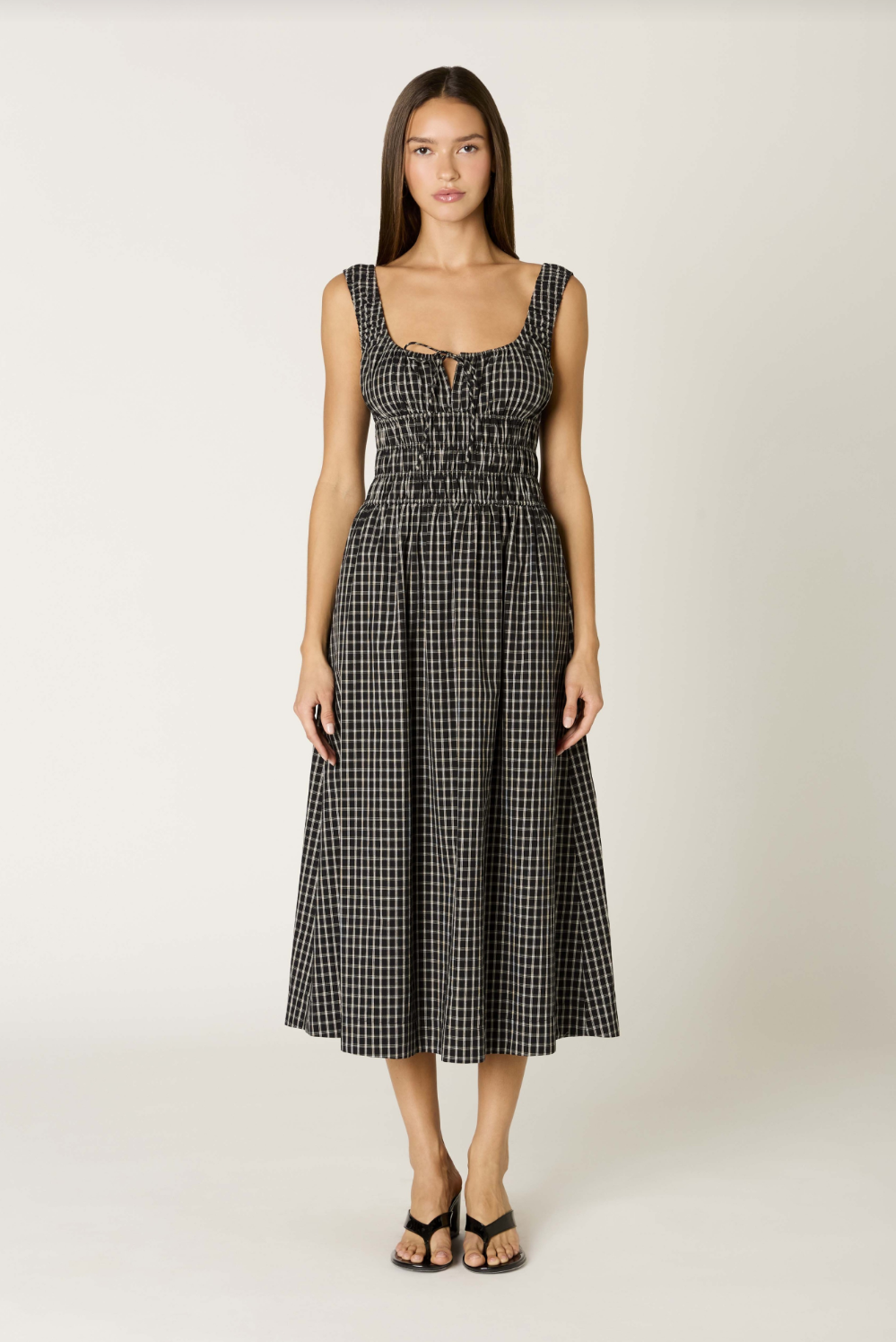 Salt Midi Dress Black