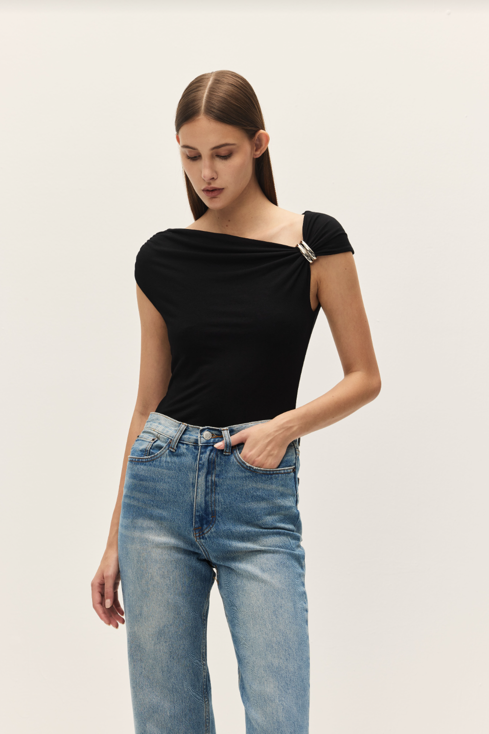 Elodie Melina Black Top