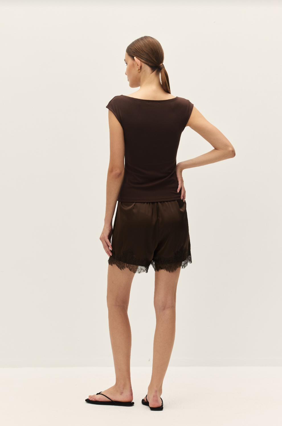 Elodie Noemi Brown Top