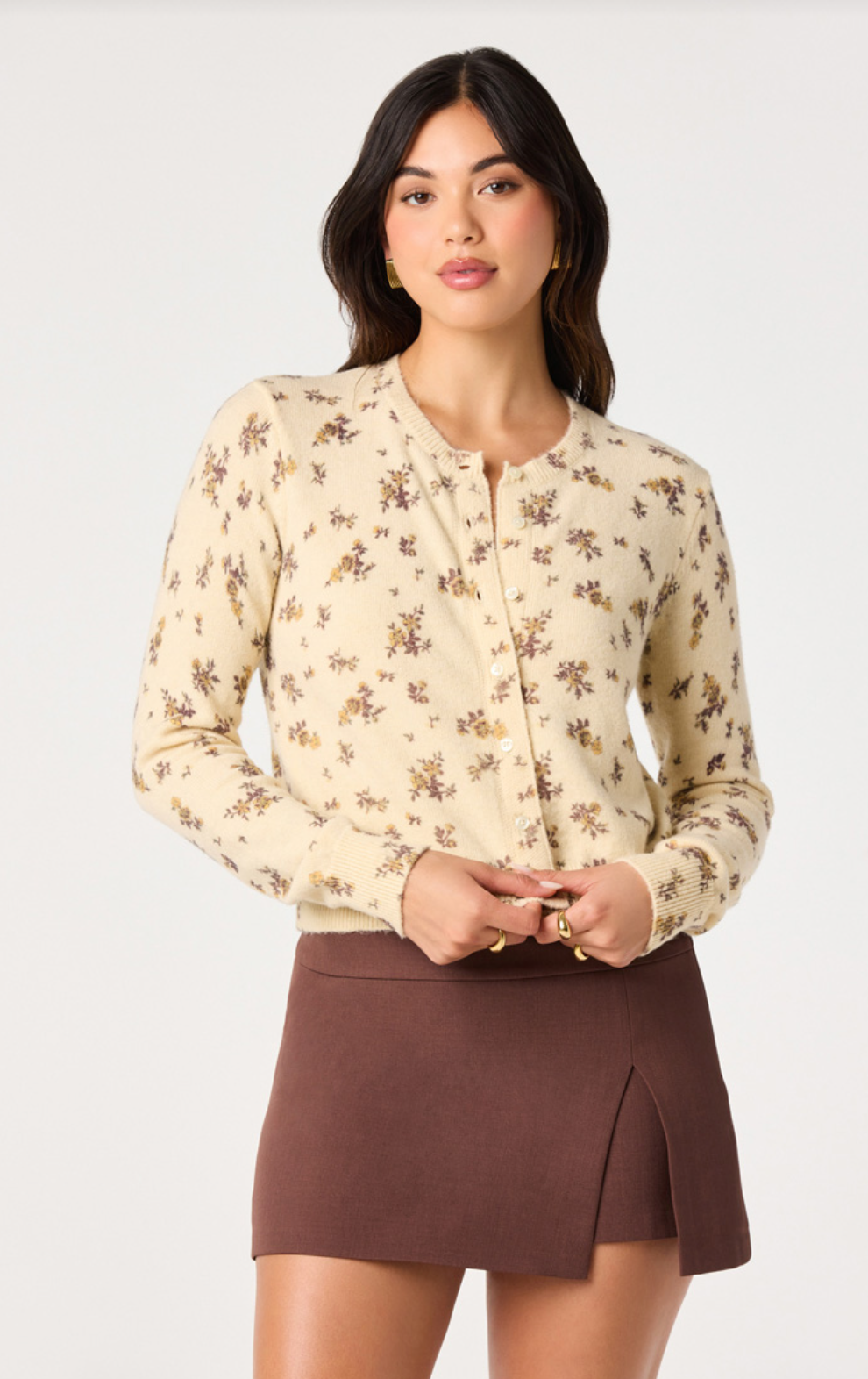 Mary Floral Cardigan