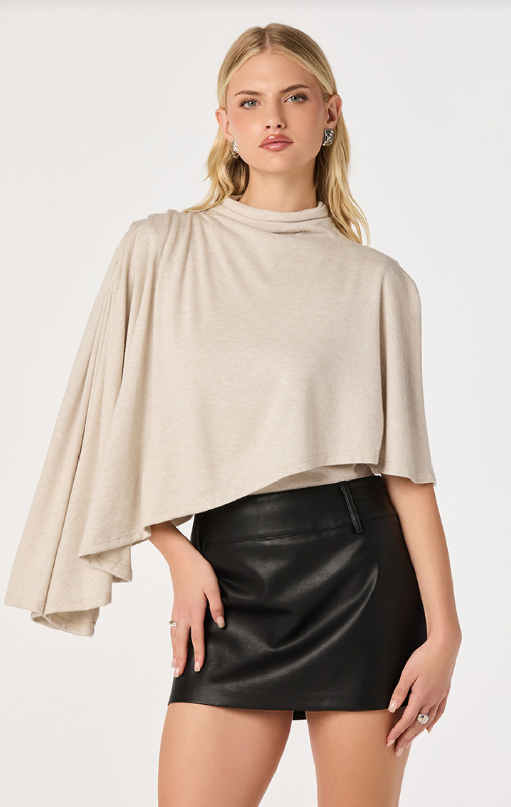 Jailene Poncho Top