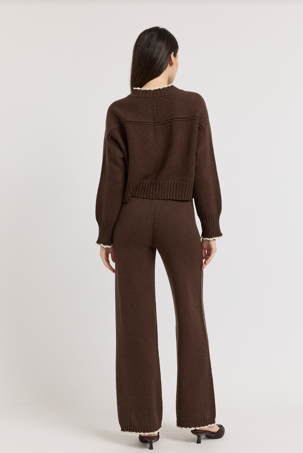 En Saison Victoria Brown Cardigan