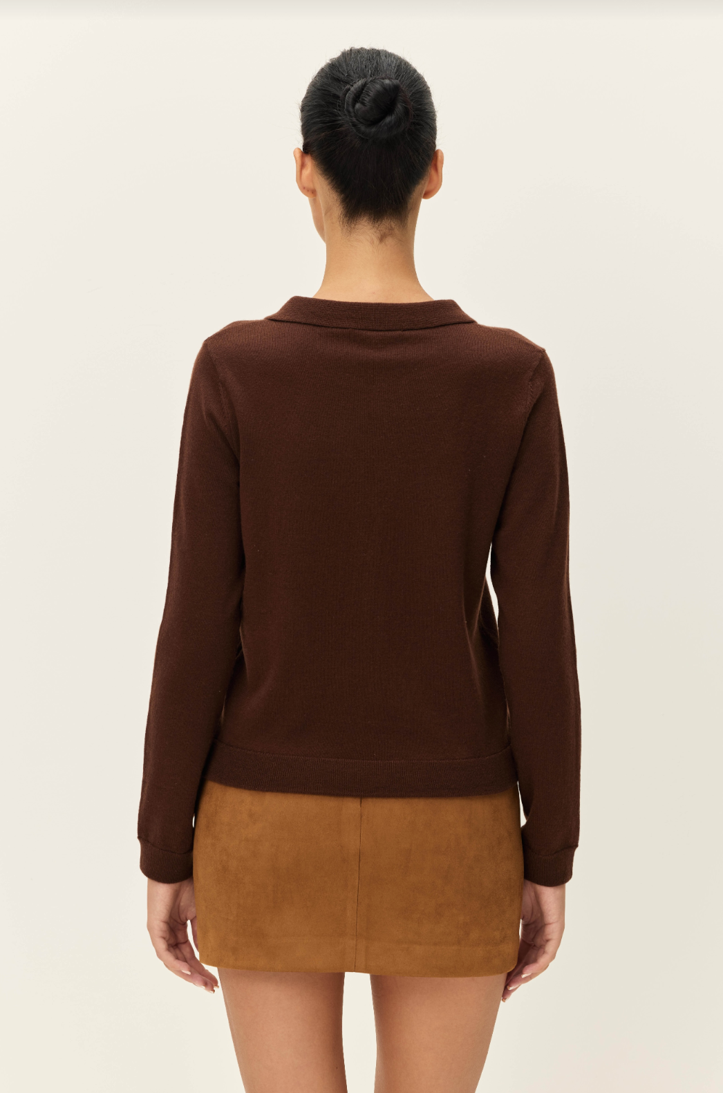 Elodie Margaux Button Knit Top