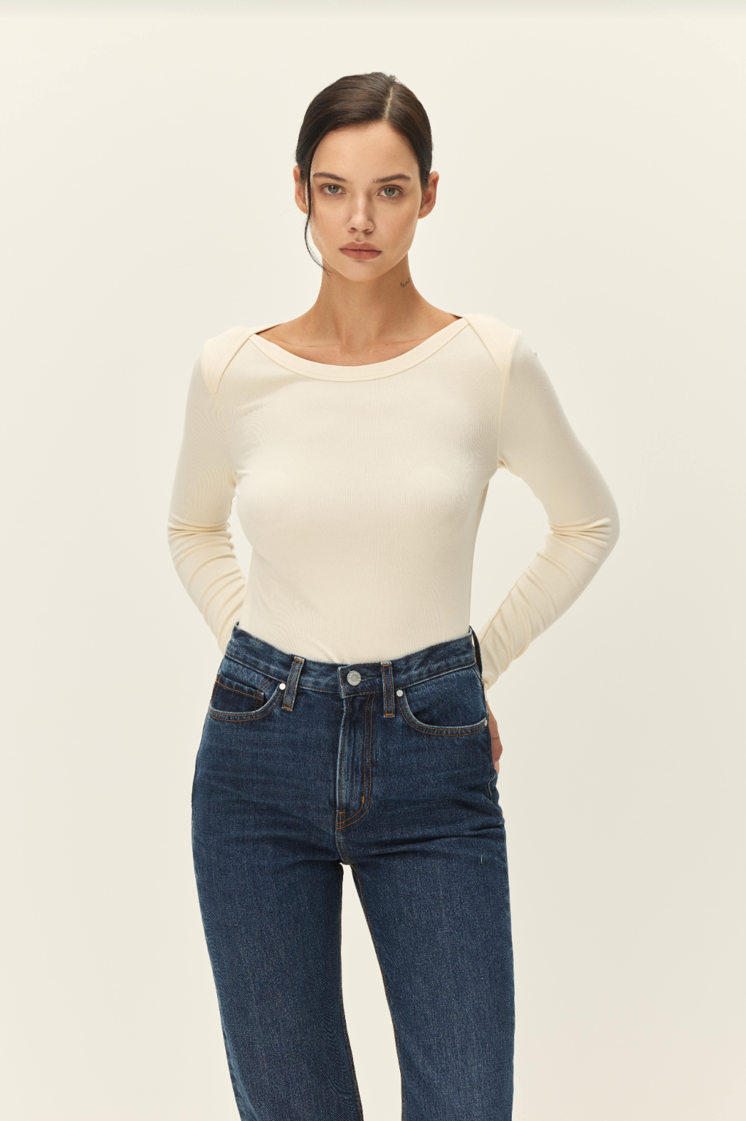 Elodie Arlette Boatneck Top