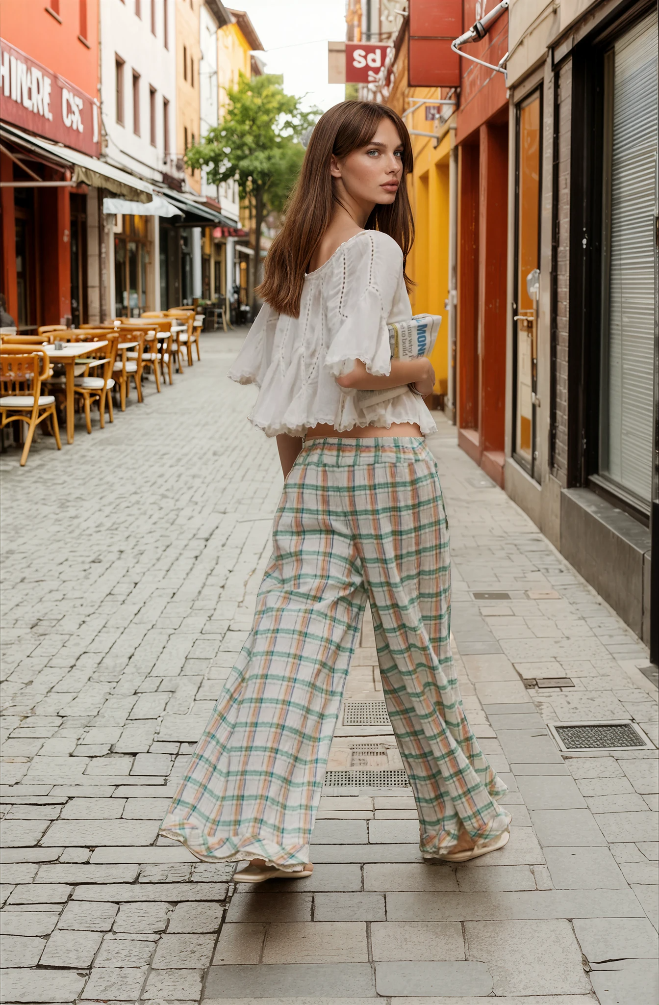 Free People Michelle Blouse Clean Ivory