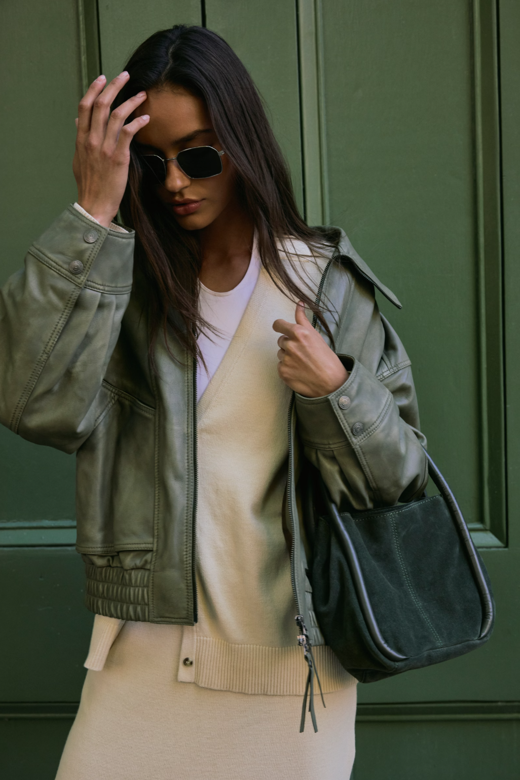 Free People Barlow Suede Bucket Bag