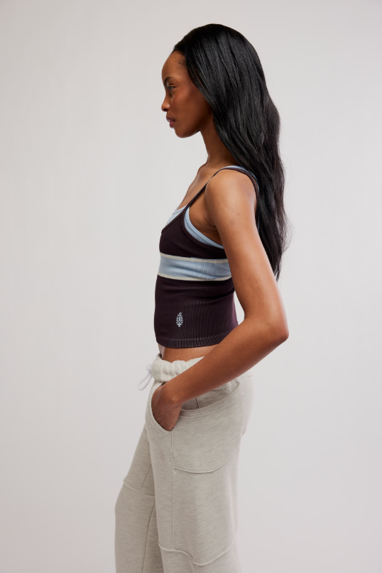 All Clear Coastline Stripe Cami