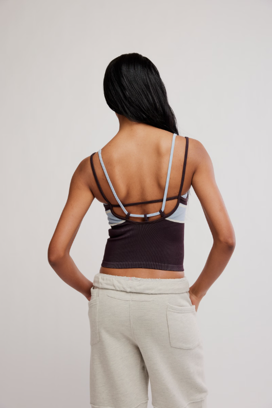 All Clear Coastline Stripe Cami