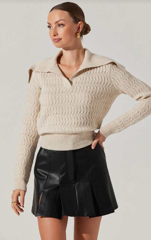 ASTR the Label | Xanthe Sweater | Cream