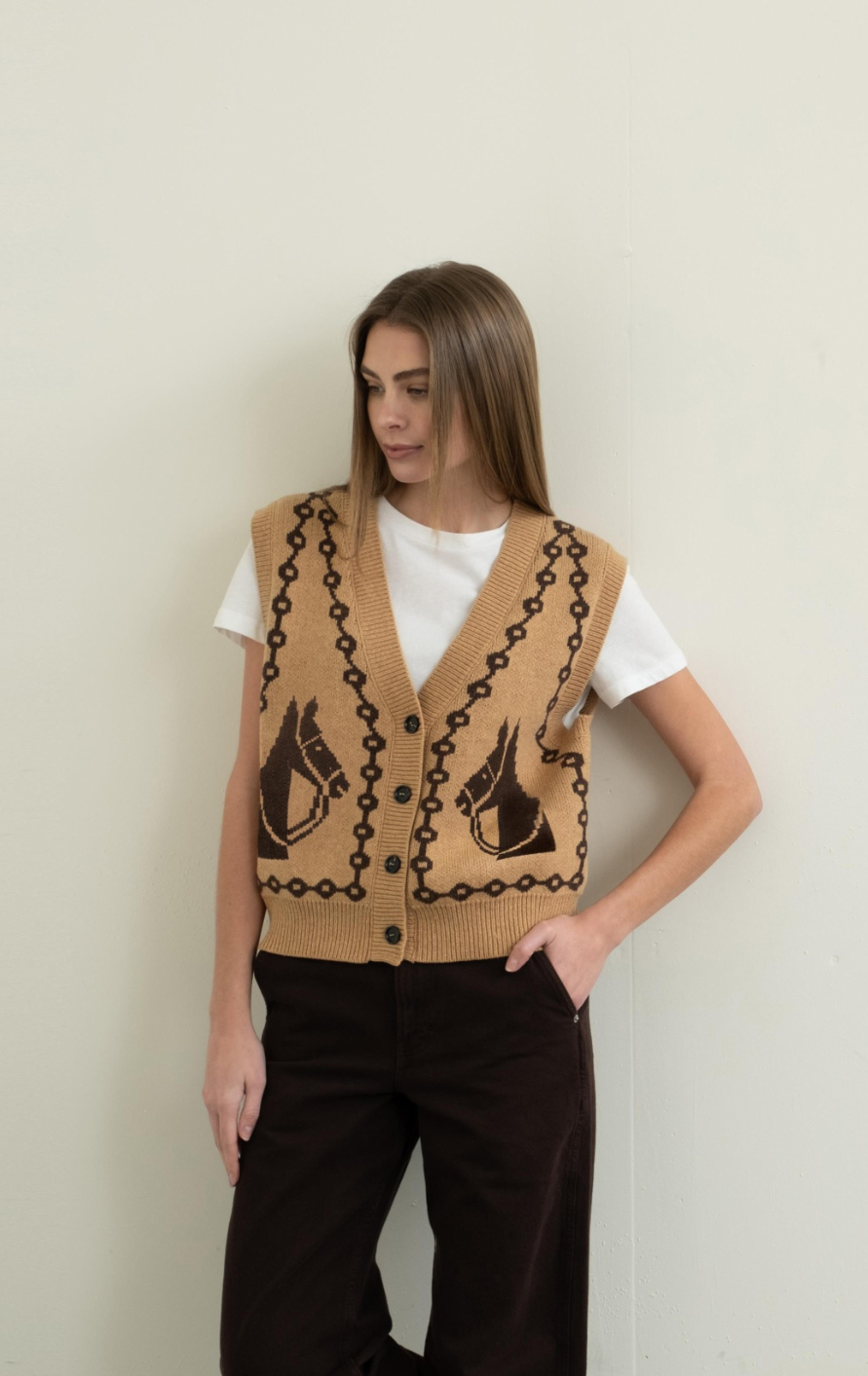 Beau Sleeveless Horse Vest