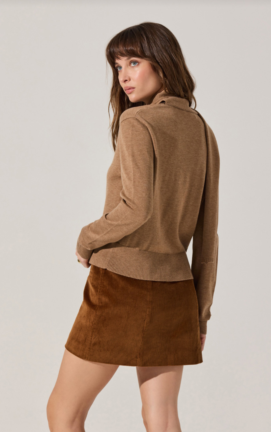 Glynne Cardigan Tan