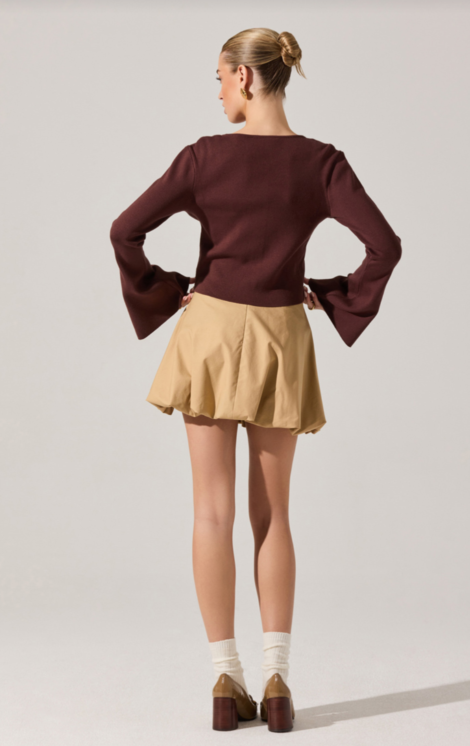 Nylah Cardigan Brown