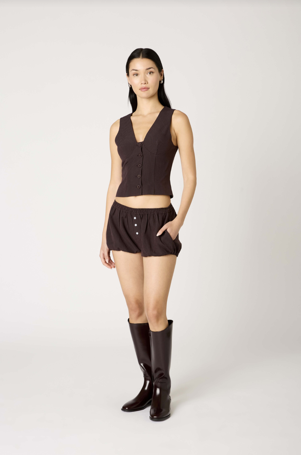 Renata Top Brown