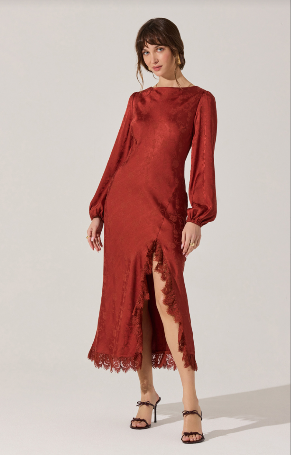 Ilaria Dress Rust