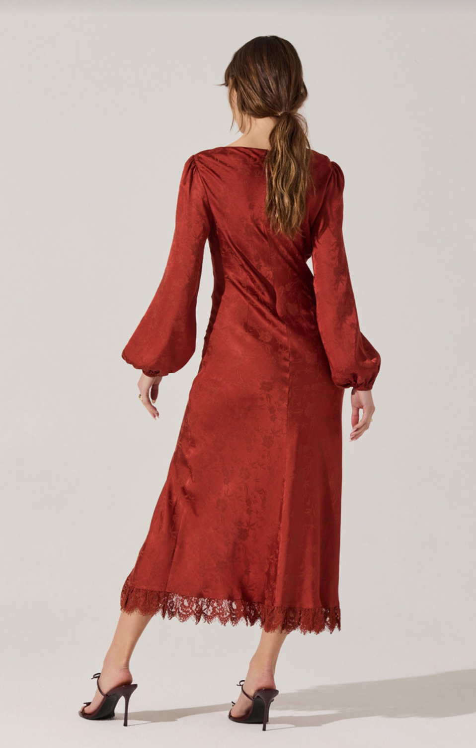 Ilaria Dress Rust