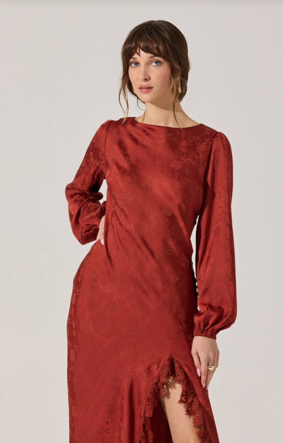Ilaria Dress Rust