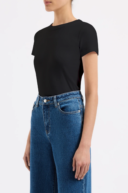 Nude Lucy Organic Baby Tee Black