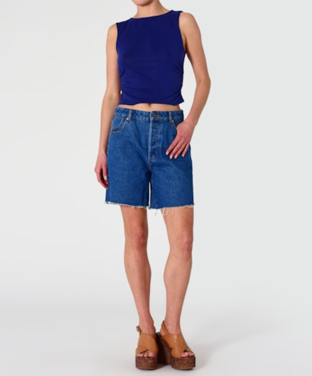 90s Relaxed Short Canyon Stone